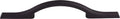 Top Knobs Somerdale Series 3-3/4"(95mm) CC Pull, Flat Black