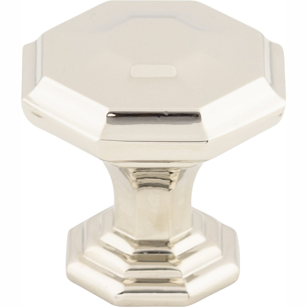 Top Knobs Chalet Series 1-1/8"L Knob, Polished Nickel