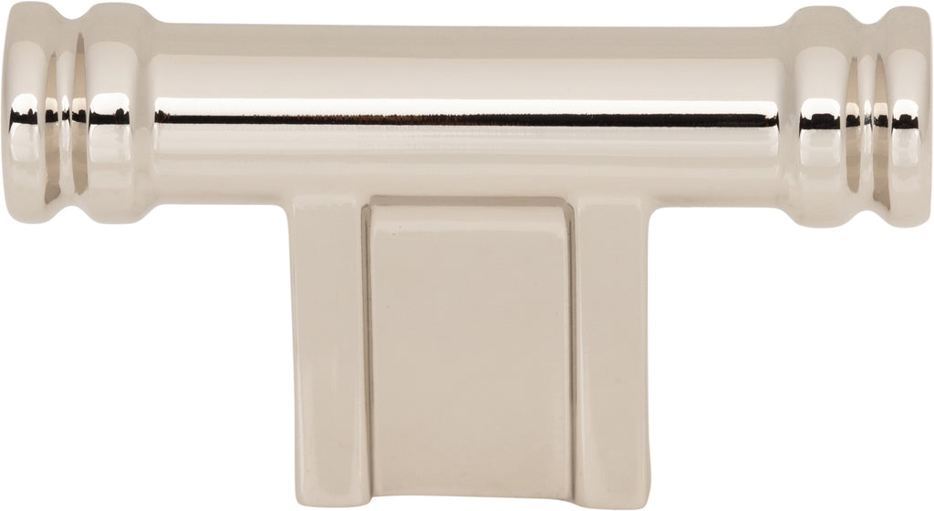 Top Knobs Newburn Series 2-1/4"L T-Knob, Polished Nickel