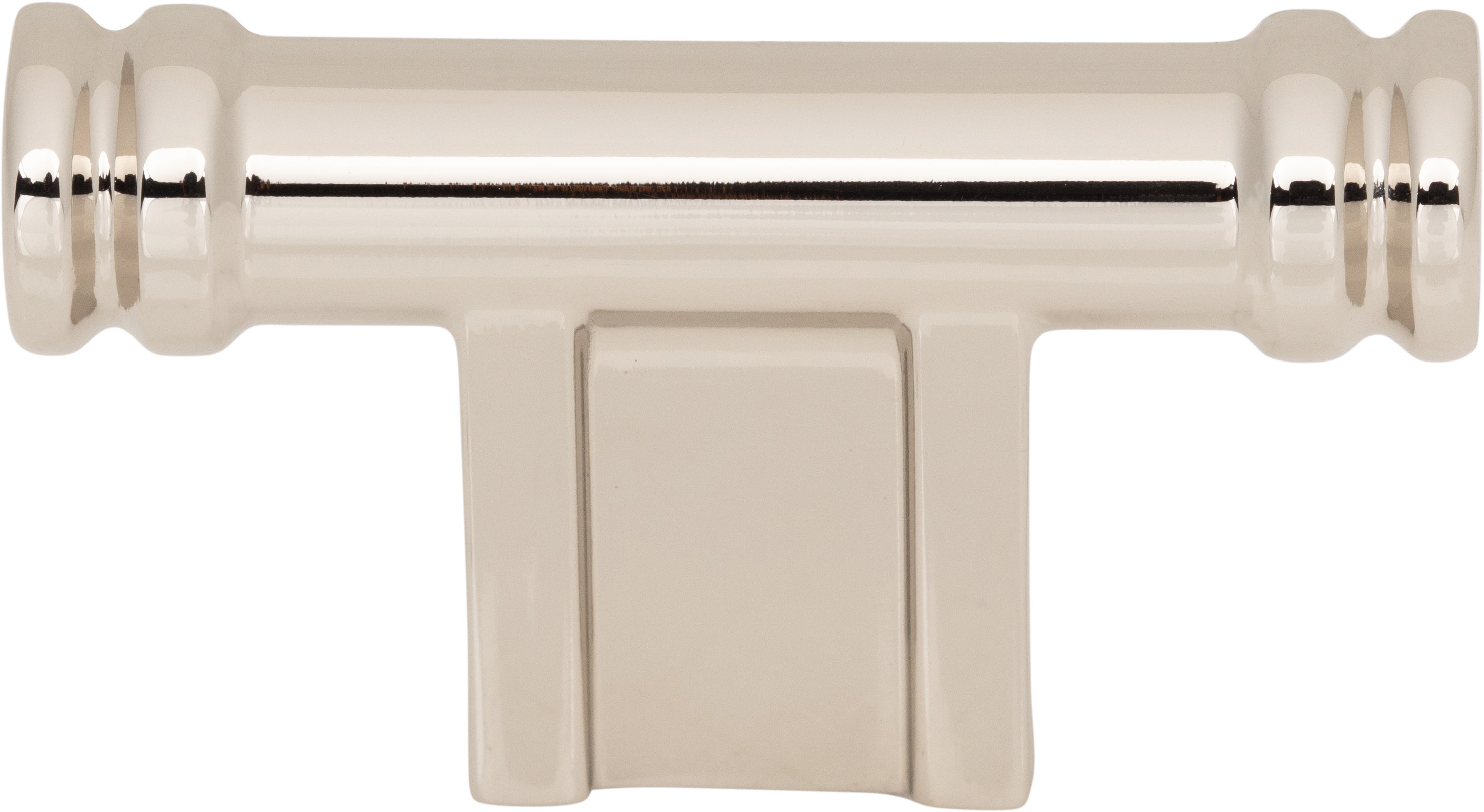 Top Knobs Newburn Series 2-1/4"L T-Knob, Polished Nickel