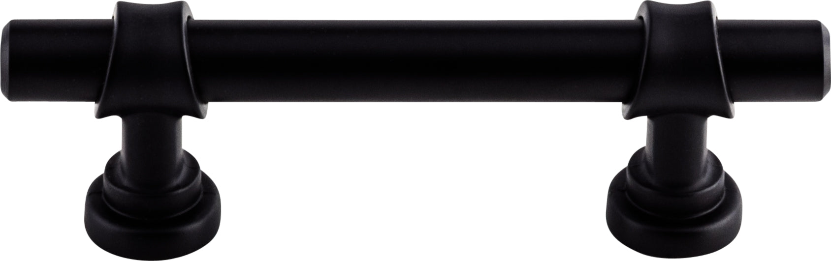 Top Knobs Bit Series 3"(76mm) CC Pull, Flat Black