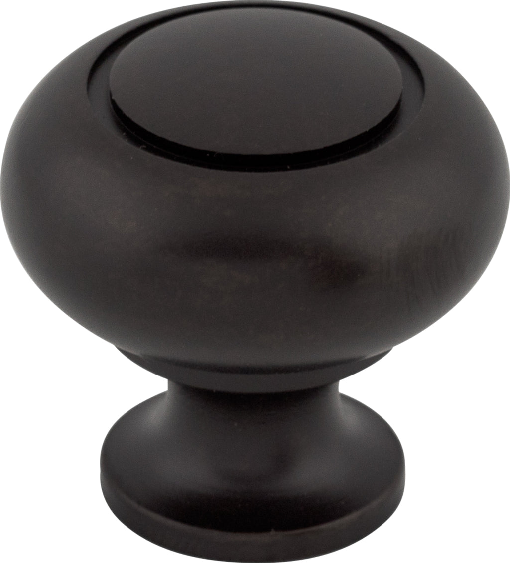 Top Knobs Ring Series 1-1/4"L Knob, Patina Black