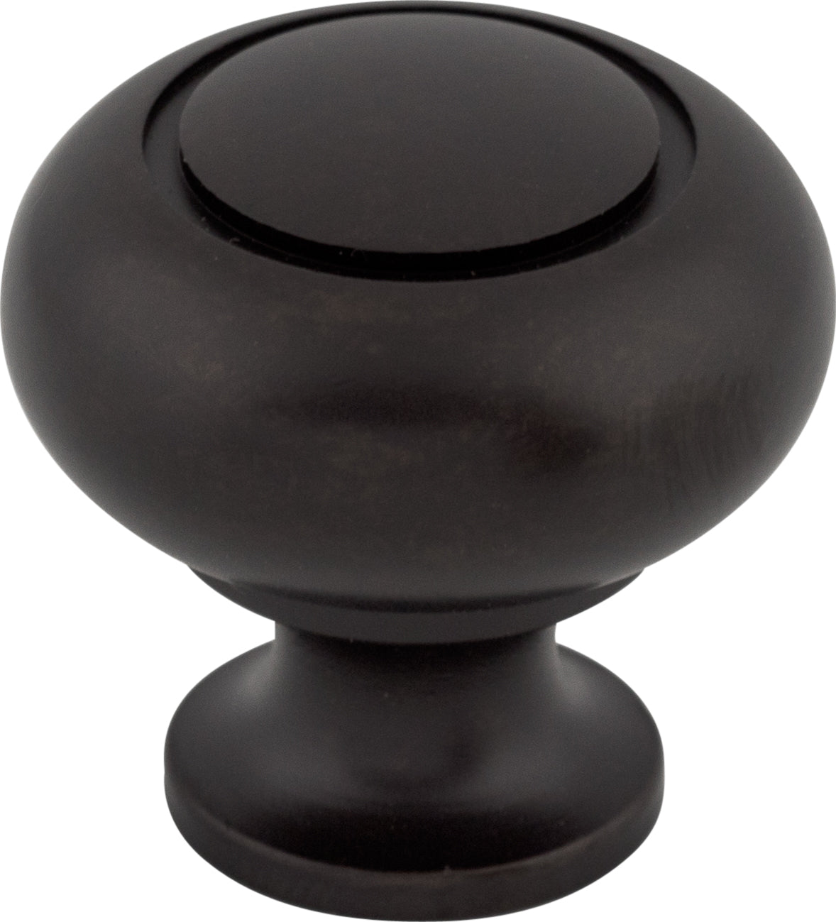 Top Knobs Ring Series 1-1/4"L Knob, Patina Black