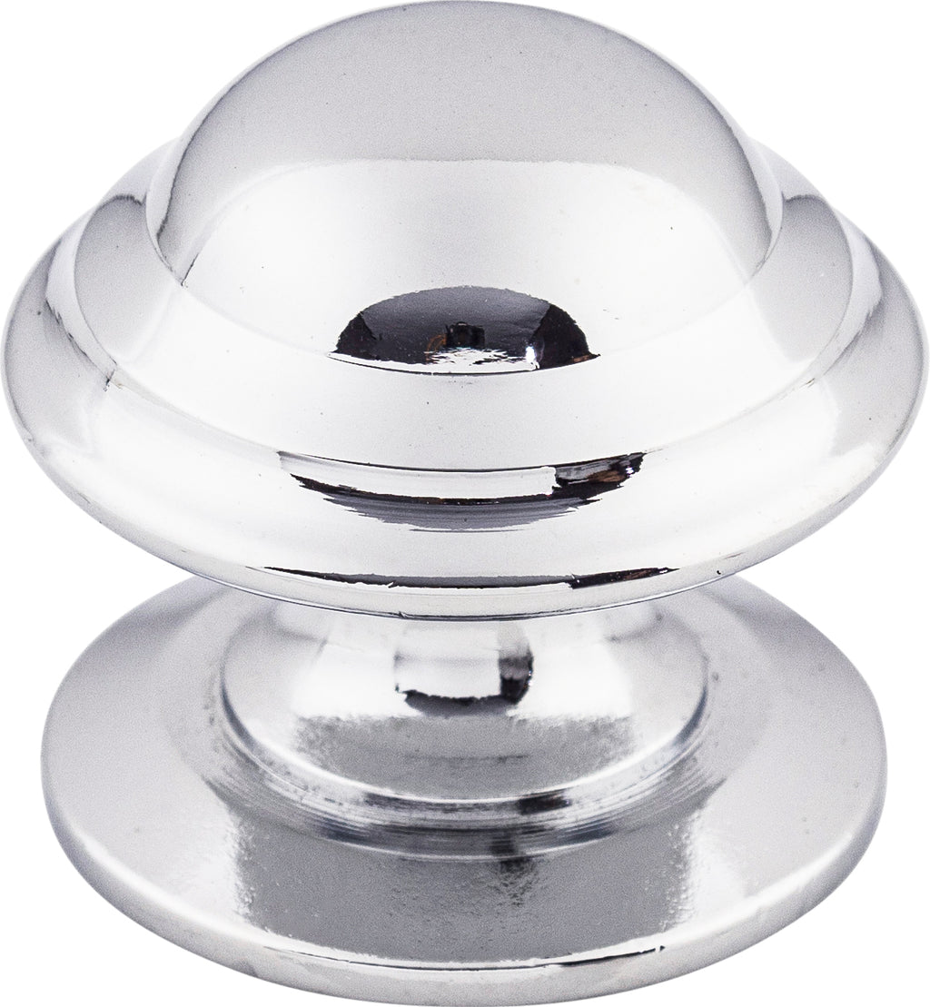 Top Knobs Empress Series 1-3/8"L Knob, Polished Chrome