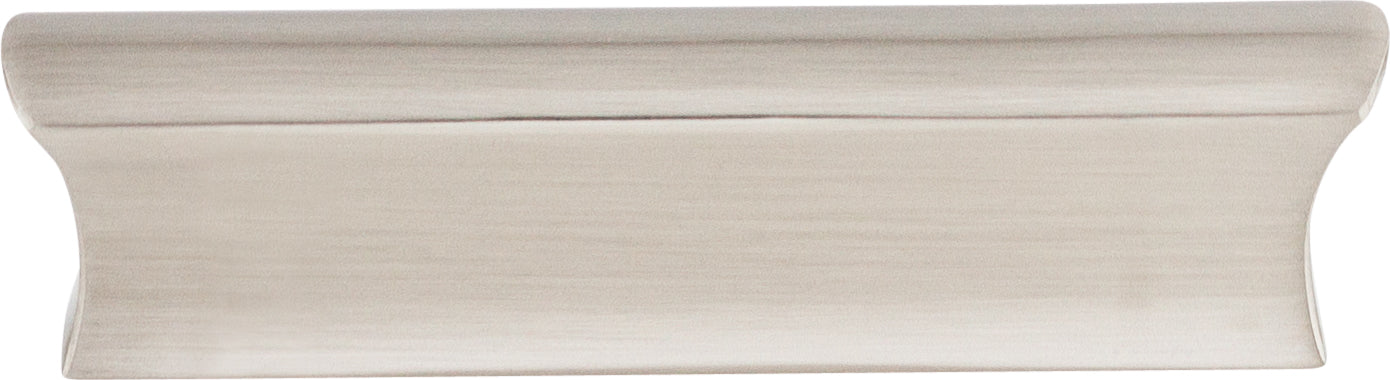 Top Knobs Glacier Series 3"(76mm) CC Pull, Brushed Satin Nickel