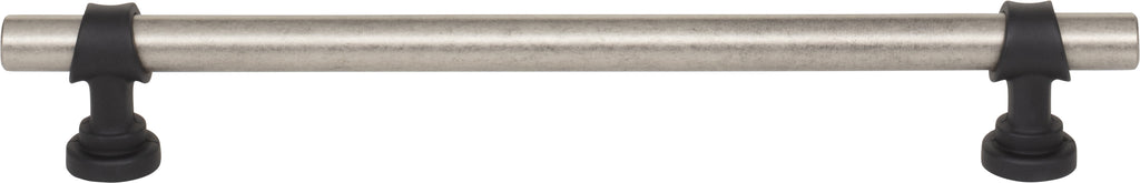 Top Knobs Bit Series 7-9/16"(192mm) CC Pull, Pewter Antique and Flat Black