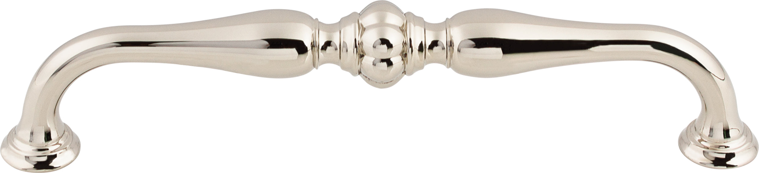Top Knobs Allington Series 6-5/16"(160mm) CC Pull, Polished Nickel