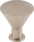 Top Knobs Cocktail Series 1-3/16"L Knob, Brushed Satin Nickel