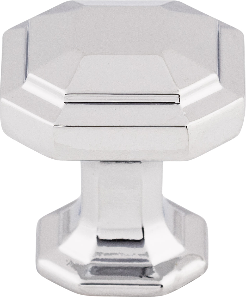 Top Knobs Emerald Series 1-1/8"L Knob, Polished Chrome