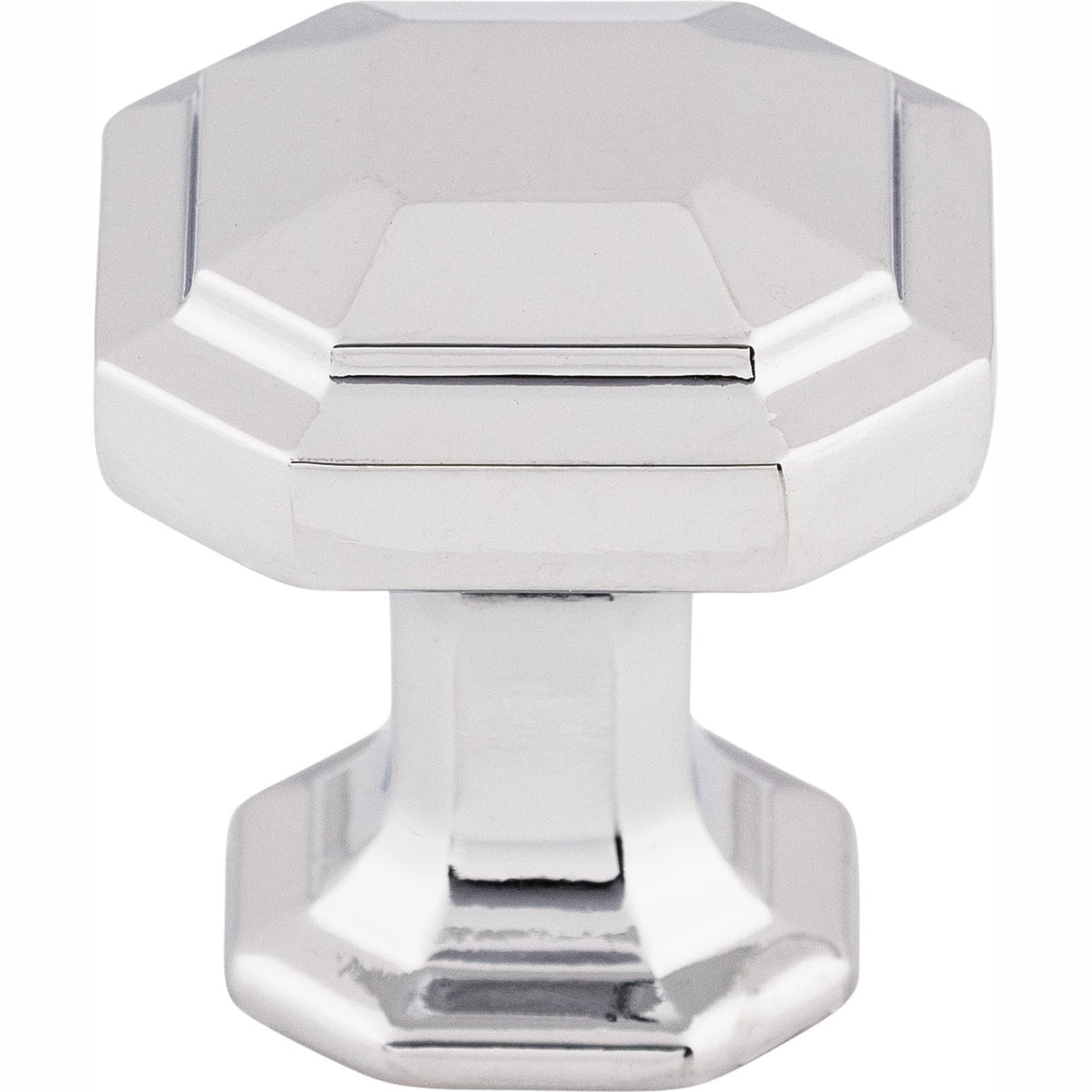 Top Knobs Emerald Series 1-1/8"L Knob, Polished Chrome