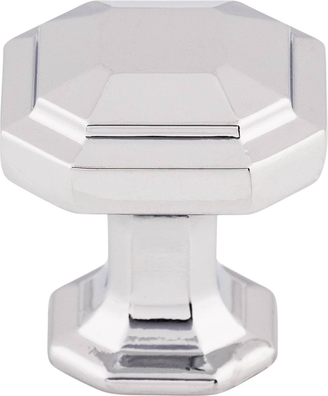 Top Knobs Emerald Series 1-1/8"L Knob, Polished Chrome