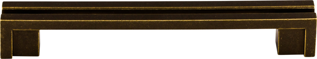 Top Knobs Flat Rail Series 5"(127mm) CC Pull, German Bronze