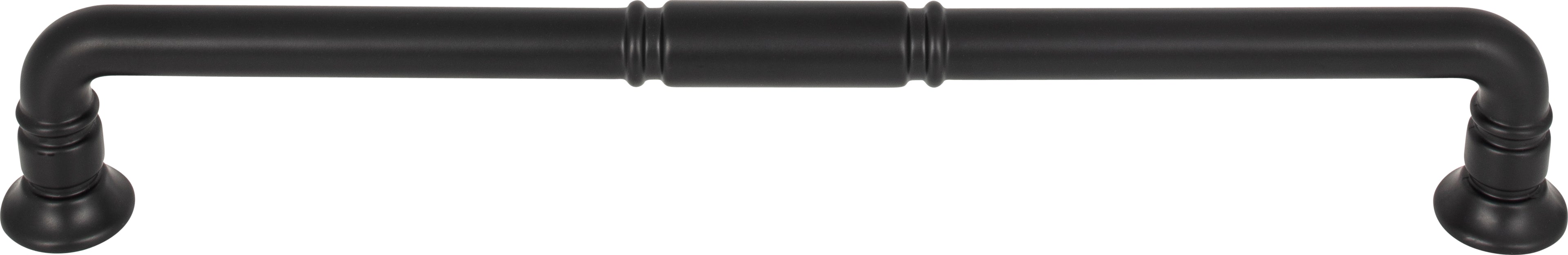 Top Knobs Kent Series 12"(304mm) CC Appliance Pull, Flat Black