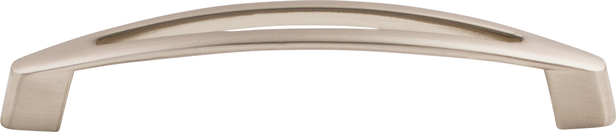 Top Knobs Verona Series 5-1/16"(128mm) CC Pull, Brushed Satin Nickel