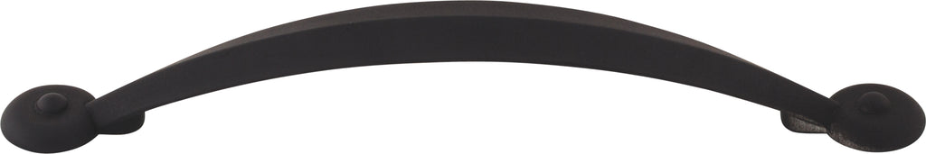 Top Knobs Angle Series 5-1/16"(128mm) CC Pull, Flat Black