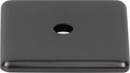 Top Knobs Radcliffe Series 1-1/4"L Backplate, Ash Gray