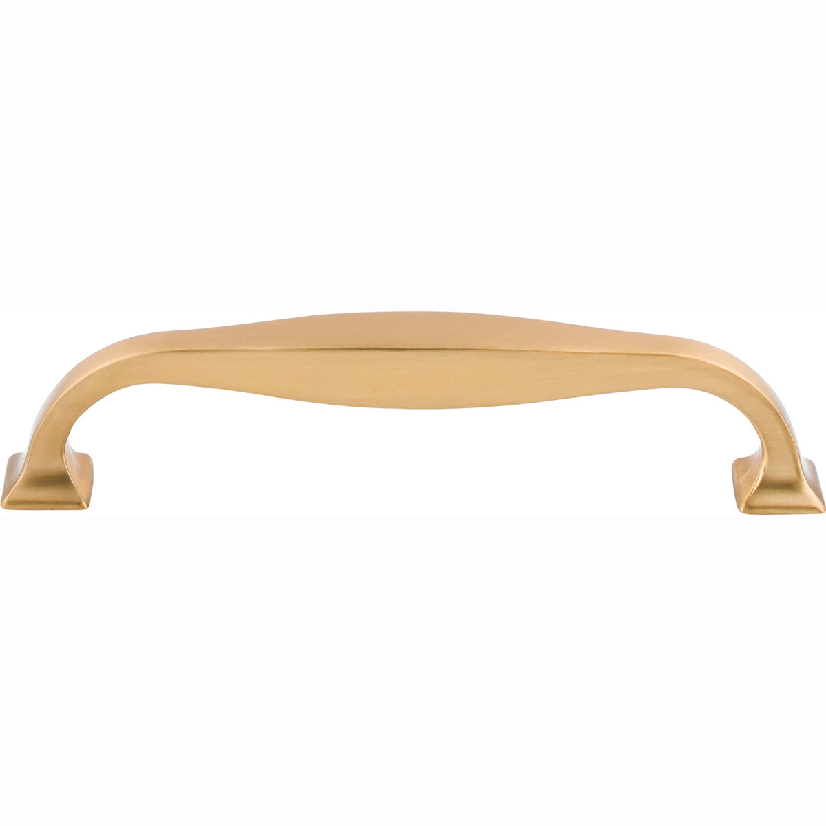 Top Knobs Contour Series 5-1/16"(128mm) CC Pull, Honey Bronze