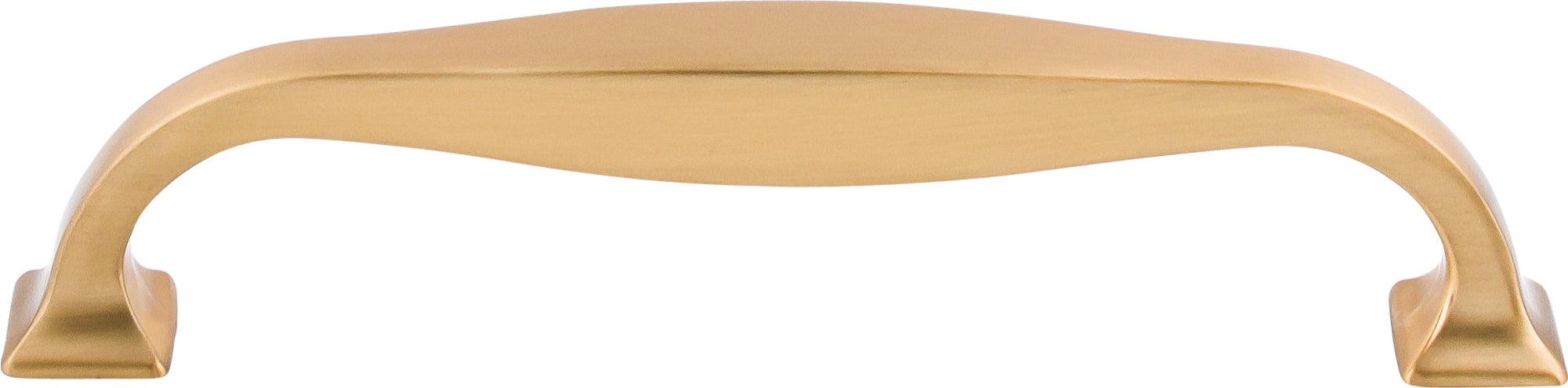 Top Knobs Contour Series 5-1/16"(128mm) CC Pull, Honey Bronze