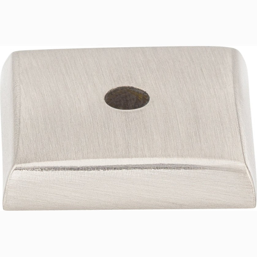 Top Knobs Aspen II Backplate Series 7/8"L Square, Brushed Satin Nickel