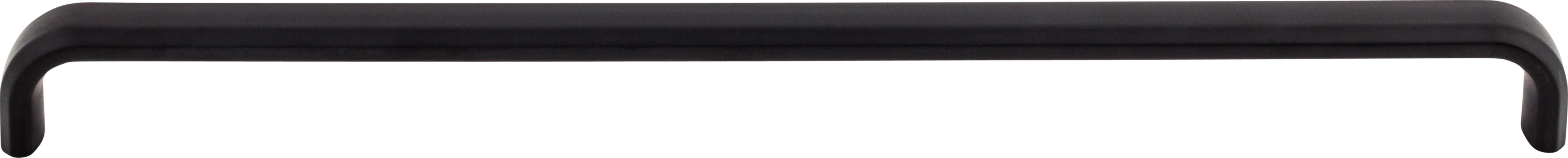 Top Knobs Telfair Series 12"(304mm) CC Pull, Flat Black