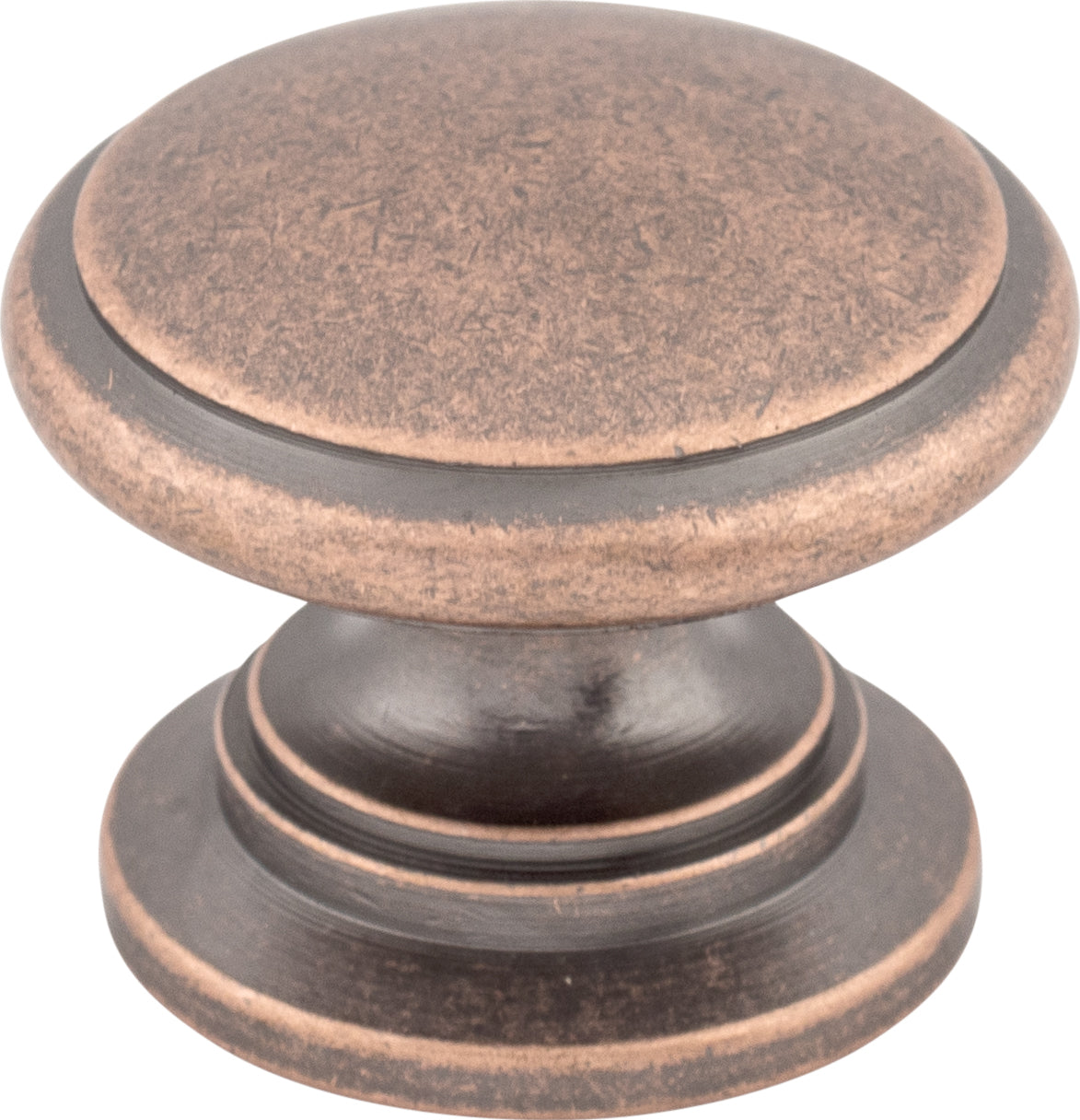 Top Knobs Ray Series 1-1/4"L Knob, Antique Copper