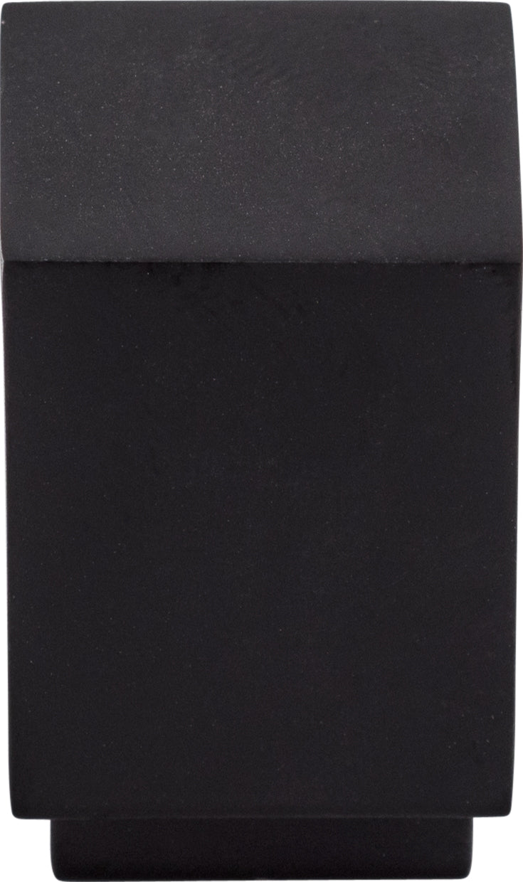 Top Knobs Linear Series 3/4"L Knob, Flat Black
