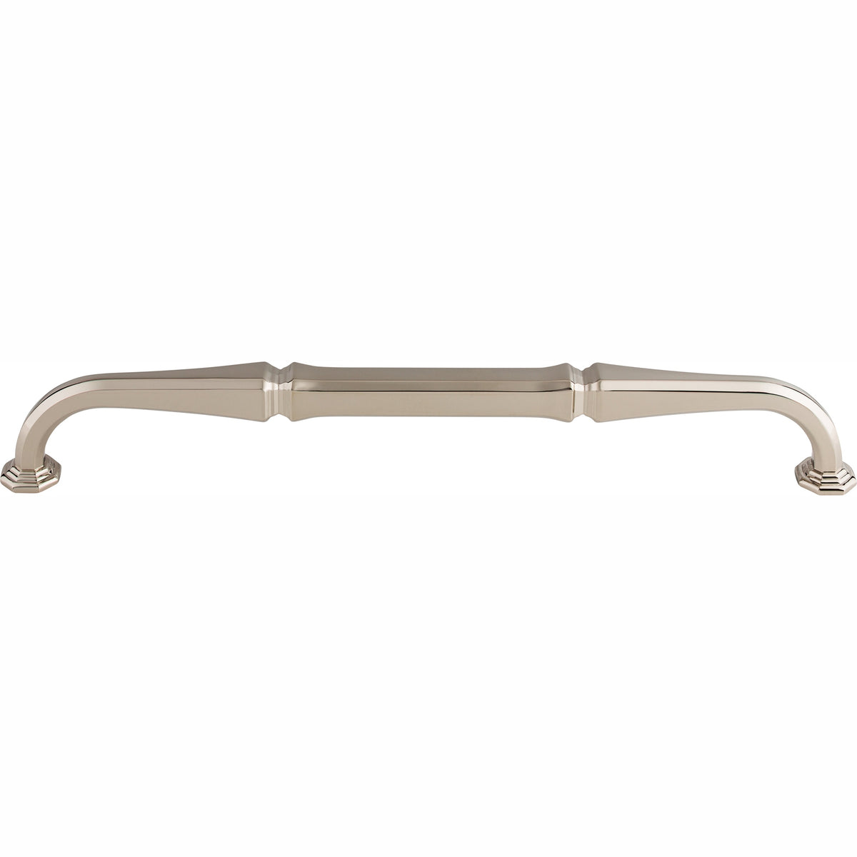 Top Knobs Chalet Series 18"(457mm) CC Appliance Pull, Polished Nickel