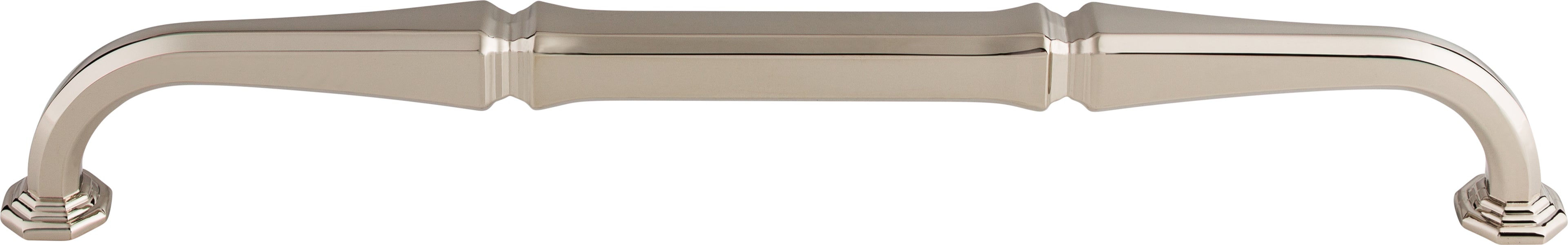 Top Knobs Chalet Series 18"(457mm) CC Appliance Pull, Polished Nickel