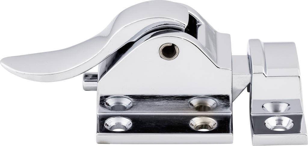Top Knobs Cabinet Latch Series 1-15/16"L Latch, Polished Chrome