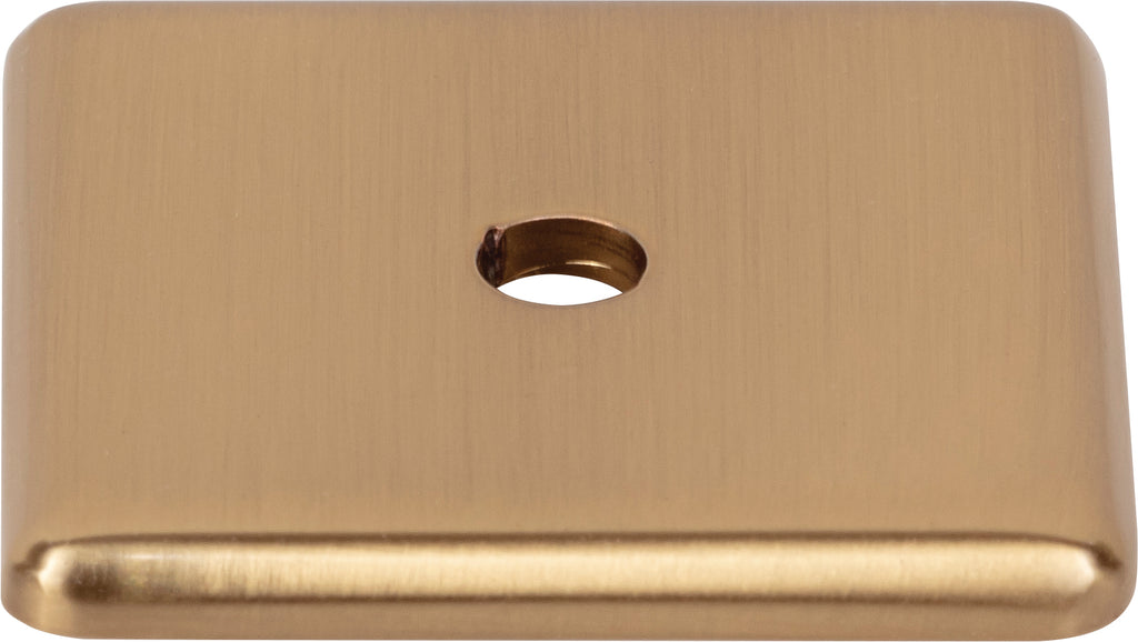 Top Knobs Radcliffe Series 1-1/4"L Backplate, Honey  Bronze