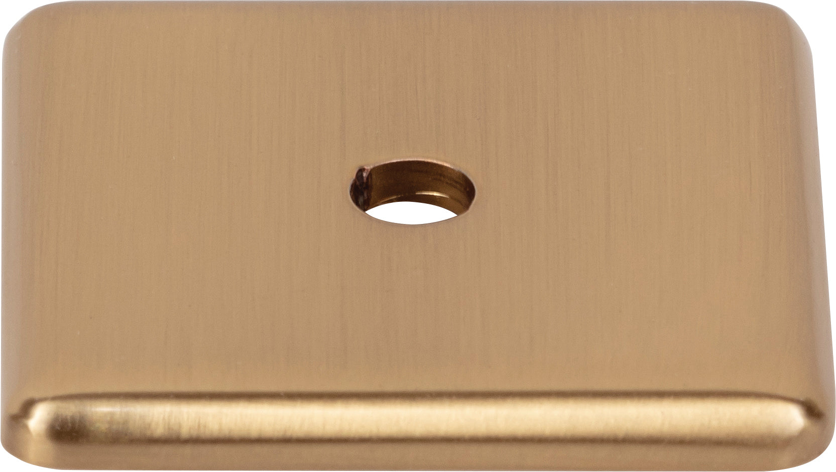 Top Knobs Radcliffe Series 1-1/4"L Backplate, Honey  Bronze