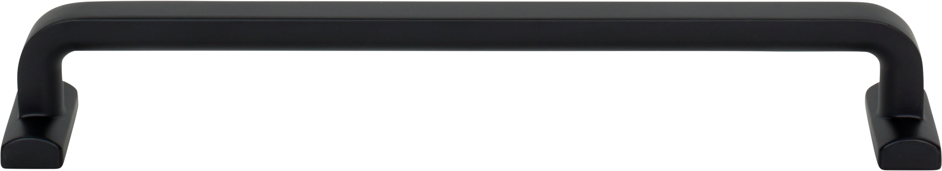 Top Knobs Harrison Series 7-9/16"(192mm) CC Pull, Flat Black