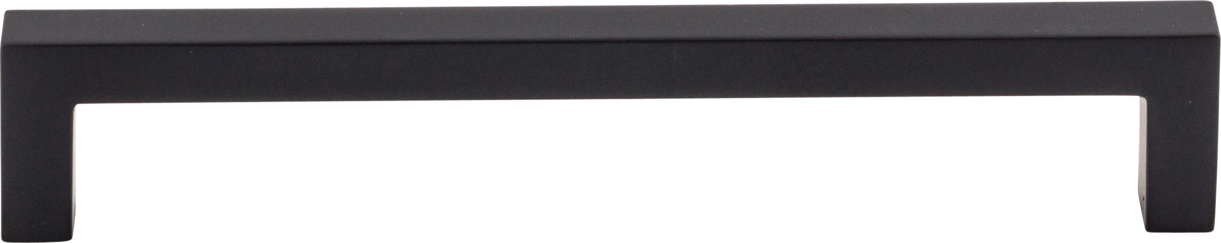 Top Knobs Square Series 6-5/16"(160mm) CC Bar Pull, Flat Black