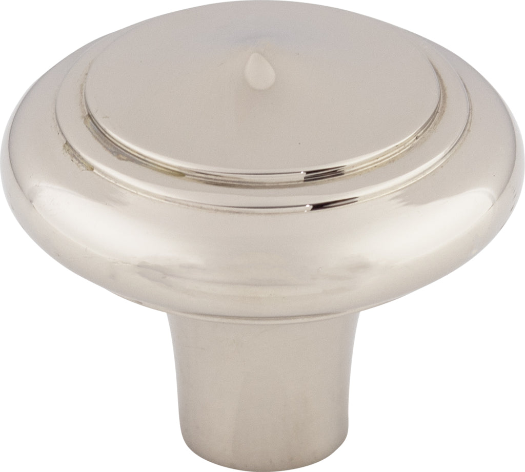 Top Knobs Aspen II Peak Series 1-5/8"L Knob, Polished Nickel