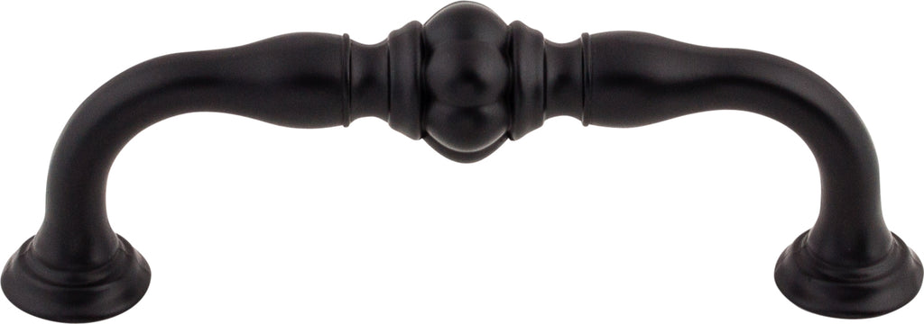 Top Knobs Allington Series 3-3/4"(95mm) CC Pull, Flat Black