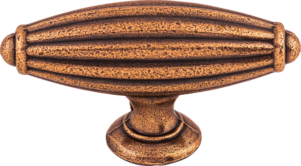Top Knobs Tuscany Series 2-7/8"L T-Handle, Old English Copper
