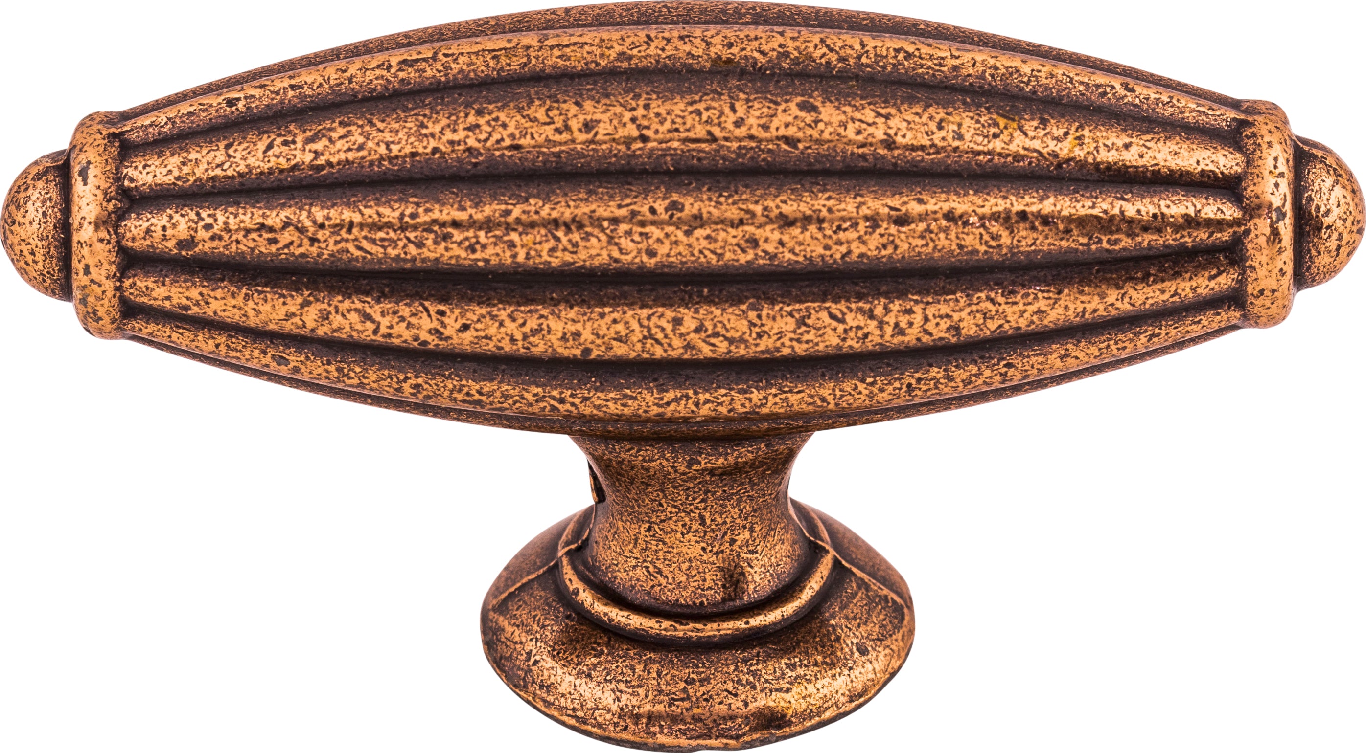 Top Knobs Tuscany Series 2-7/8"L T-Handle, Old English Copper