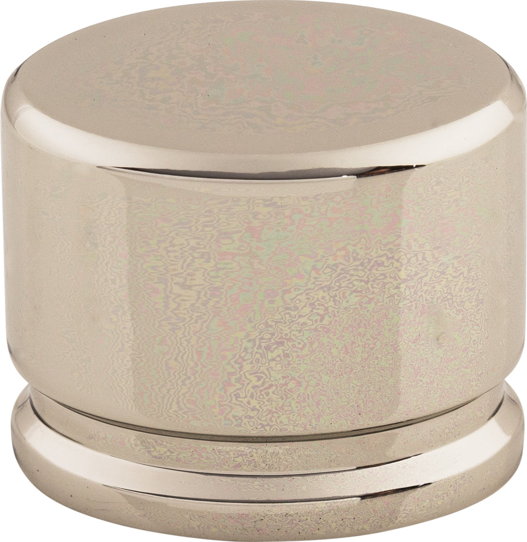 Top Knobs Oval Series 1-3/8"L Knob, Polished Nickel