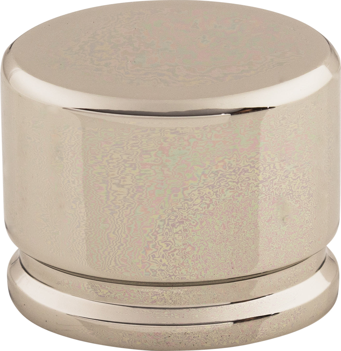 Top Knobs Oval Series 1-3/8"L Knob, Polished Nickel