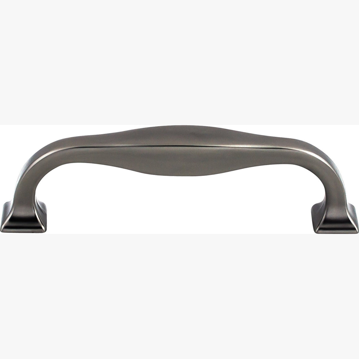 Top Knobs Contour Series 3-3/4"(95mm) CC Pull, Ash Gray