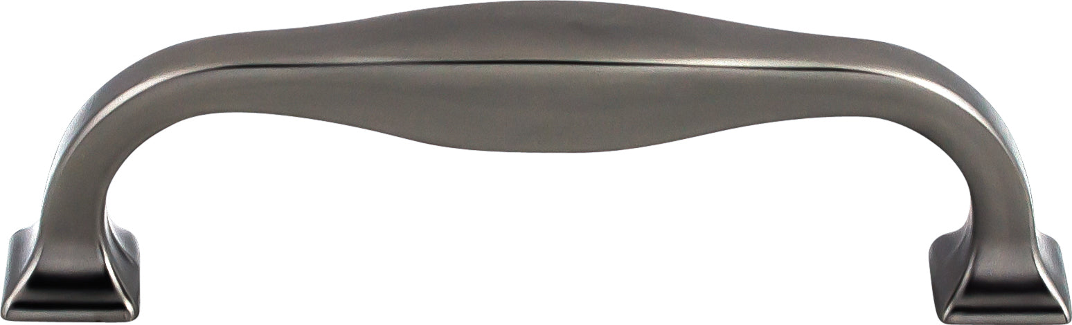 Top Knobs Contour Series 3-3/4"(95mm) CC Pull, Ash Gray