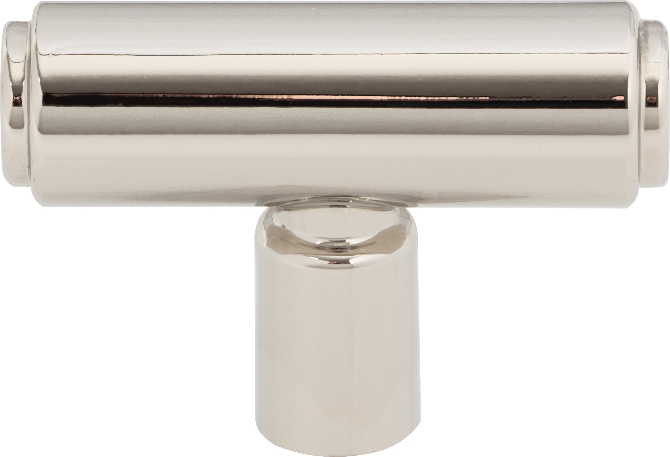 Top Knobs Clarence Series 2"L T-Knob, Polished Nickel