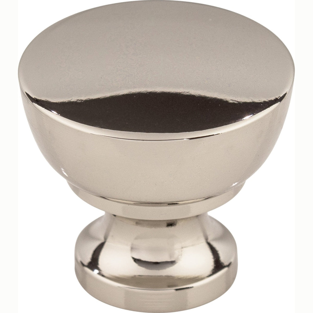 Top Knobs Bergen Series 1-1/4"L Knob, Polished Nickel