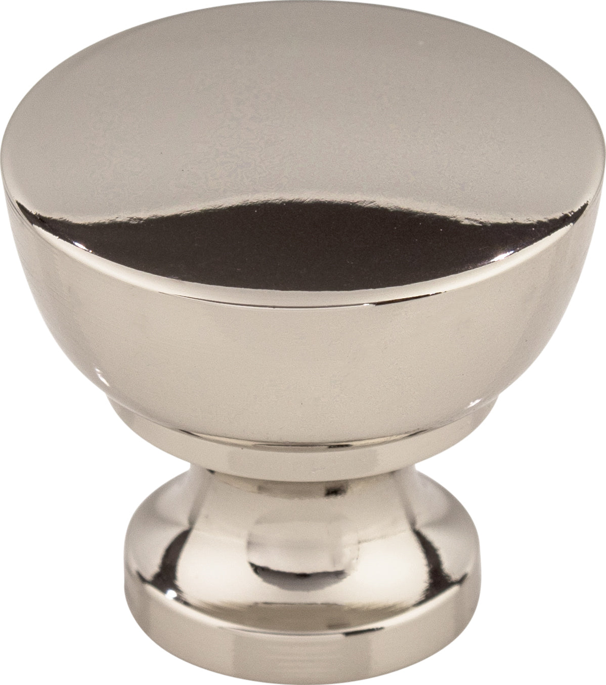 Top Knobs Bergen Series 1-1/4"L Knob, Polished Nickel
