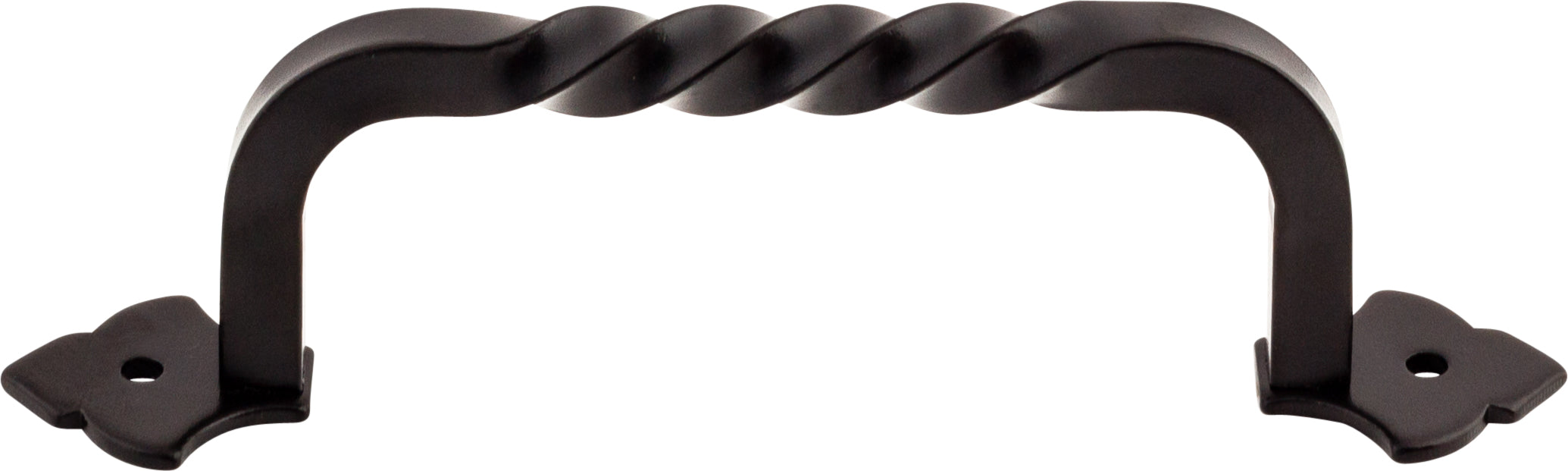 Top Knobs Norman Crest Series 4-3/4"(121mm) CC Pull, Patina Black