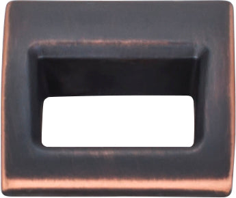 Top Knobs Tango Series 1-1/8"L Finger Pull, Umbrio