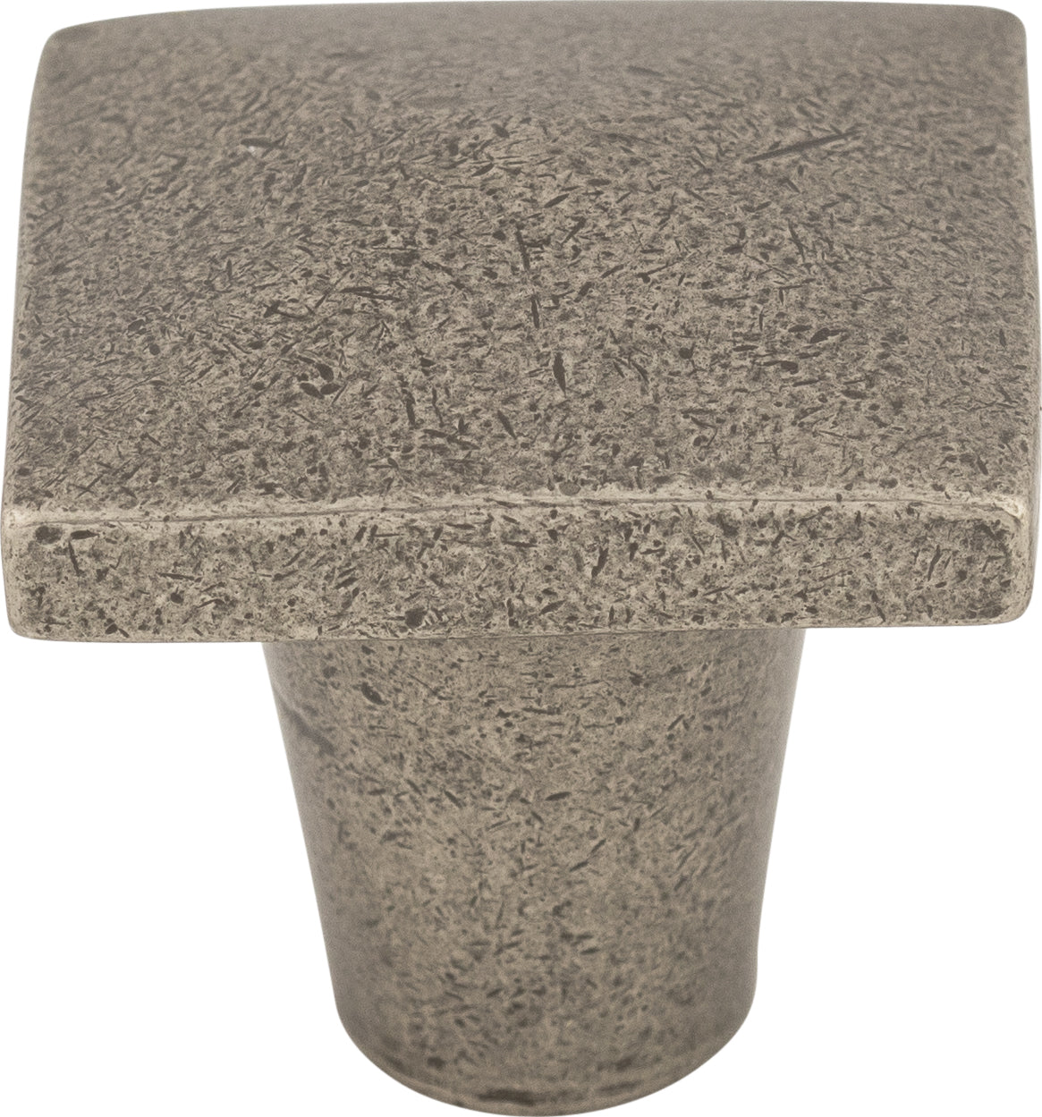 Top Knobs Aspen Square Series 1-1/4"L Knob, Silicon Bronze Light