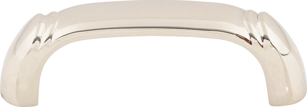 Top Knobs Dover Series 2-1/2"(64mm) CC D-Pull, Polished Nickel