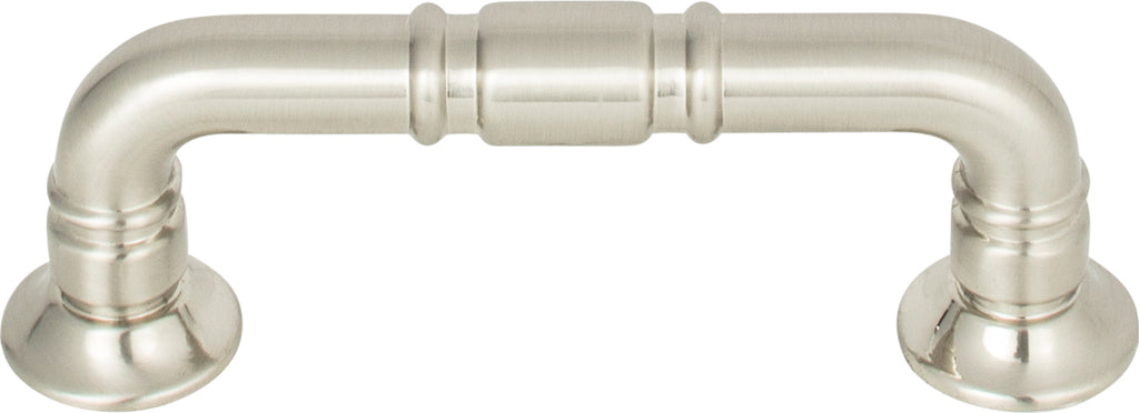 Top Knobs Kent Series 3"(76mm) CC Pull, Brushed Satin Nickel