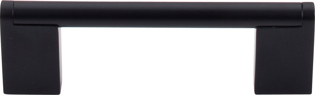 Top Knobs Princetonian Series 3-3/4"(95mm) CC Bar Pull, Flat Black